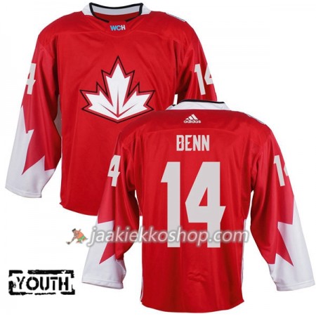 Team Kanada Pelipaita Jamie Benn 14 2016 World Cup Lapsille Punainen Paita